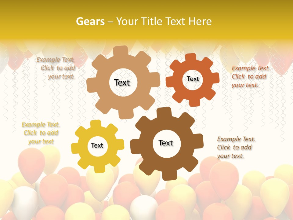 Happiness Design Holiday PowerPoint Template