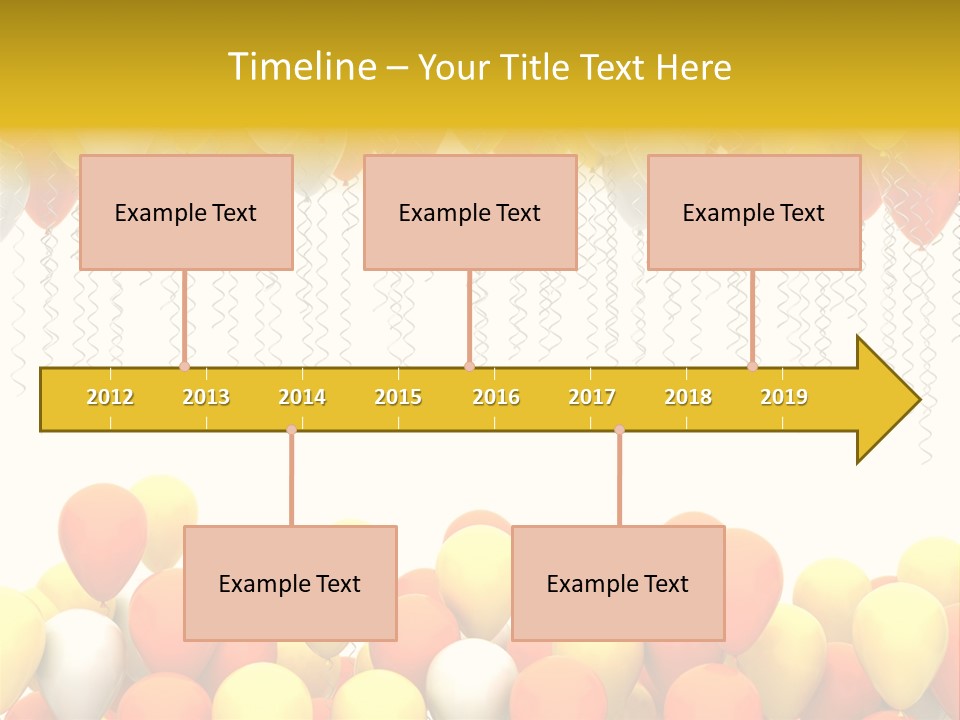 Happiness Design Holiday PowerPoint Template