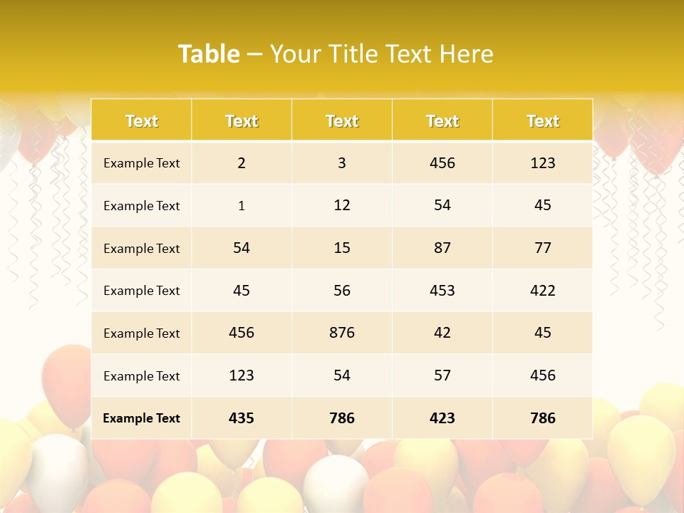 Happiness Design Holiday PowerPoint Template