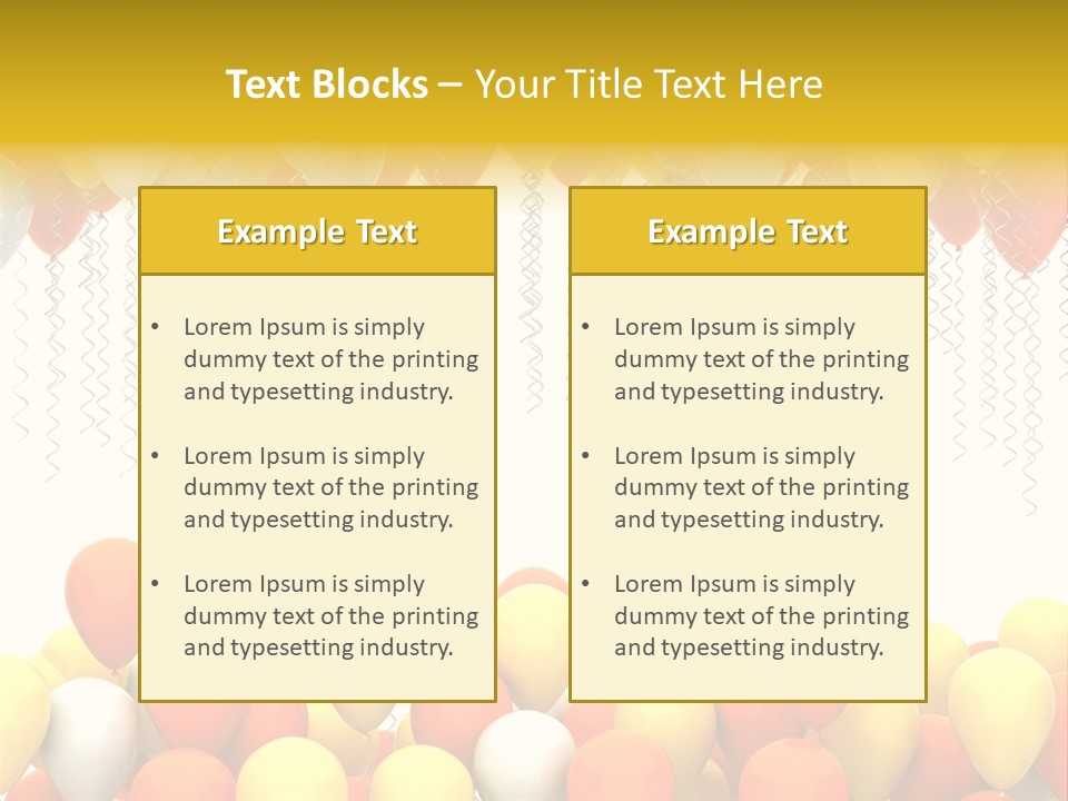 Happiness Design Holiday PowerPoint Template