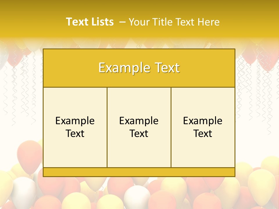 Happiness Design Holiday PowerPoint Template
