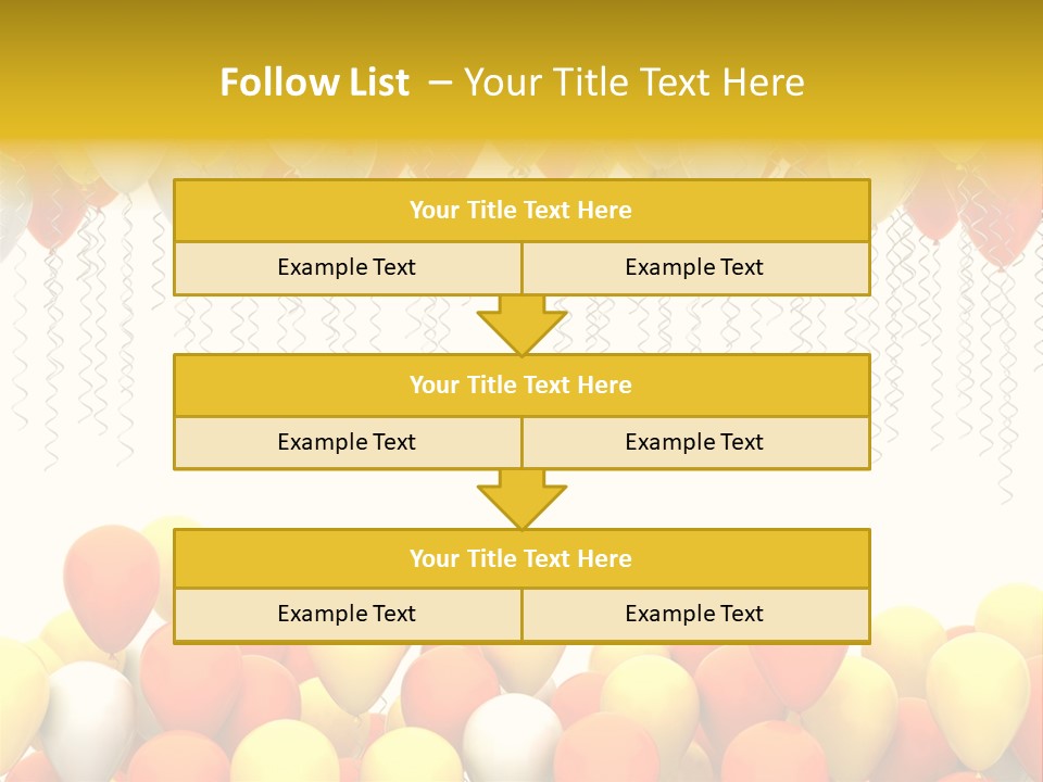 Happiness Design Holiday PowerPoint Template