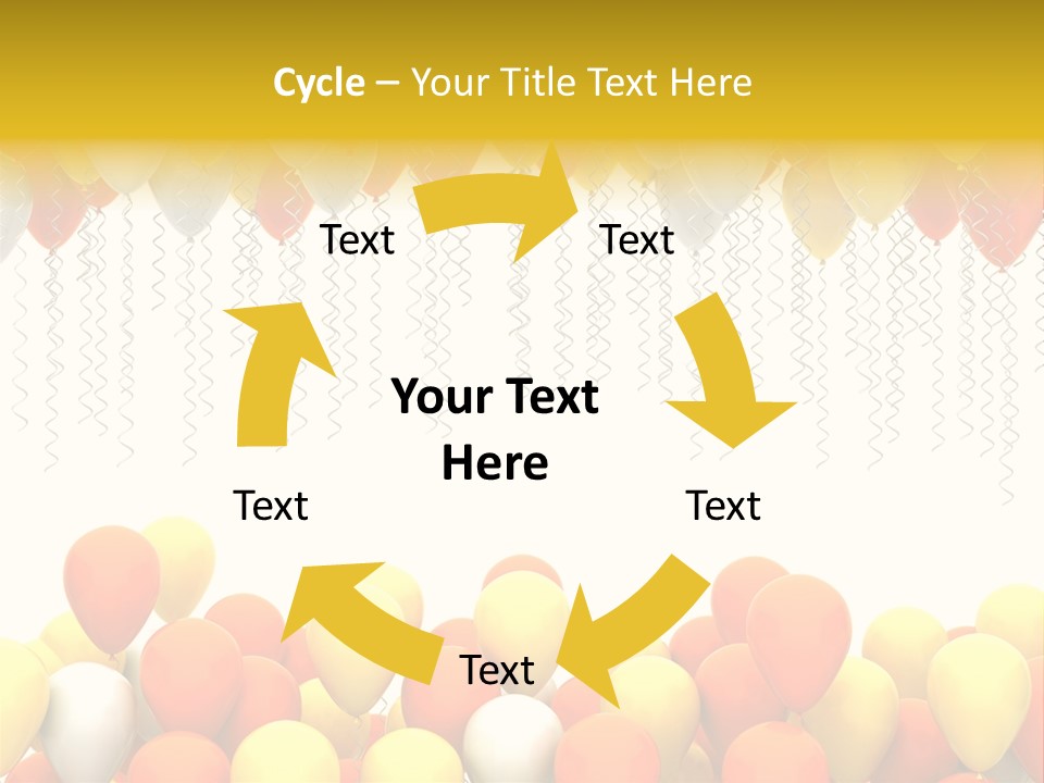 Happiness Design Holiday PowerPoint Template