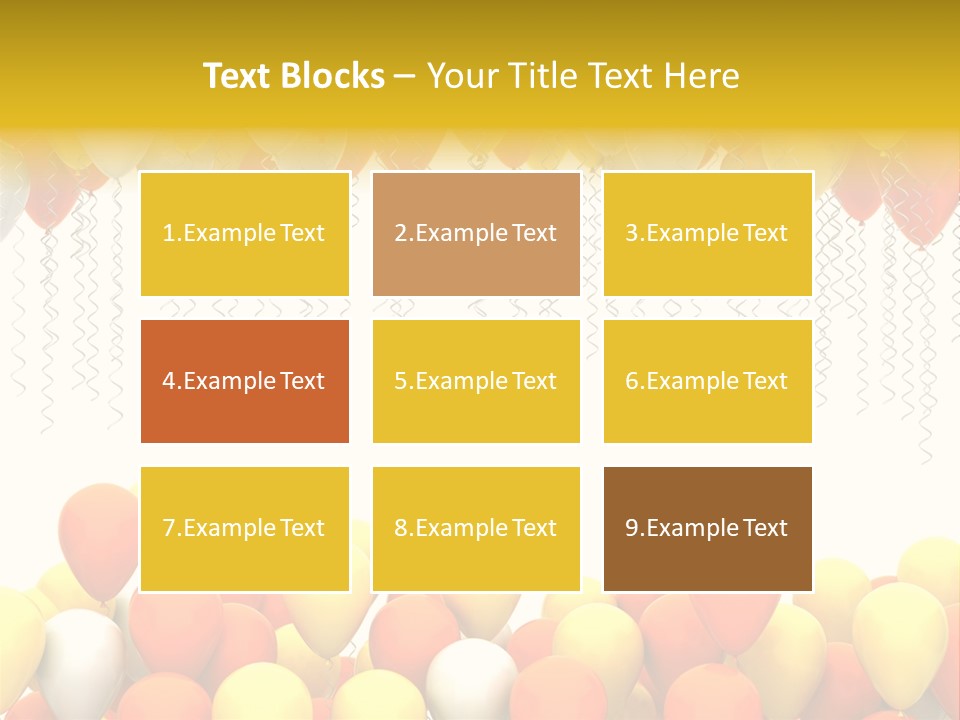 Happiness Design Holiday PowerPoint Template