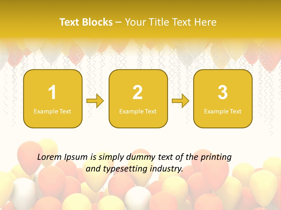 Happiness Design Holiday PowerPoint Template