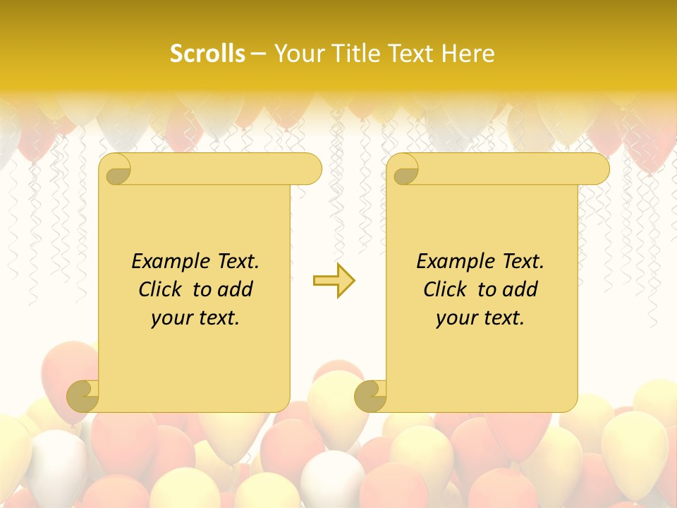 Happiness Design Holiday PowerPoint Template