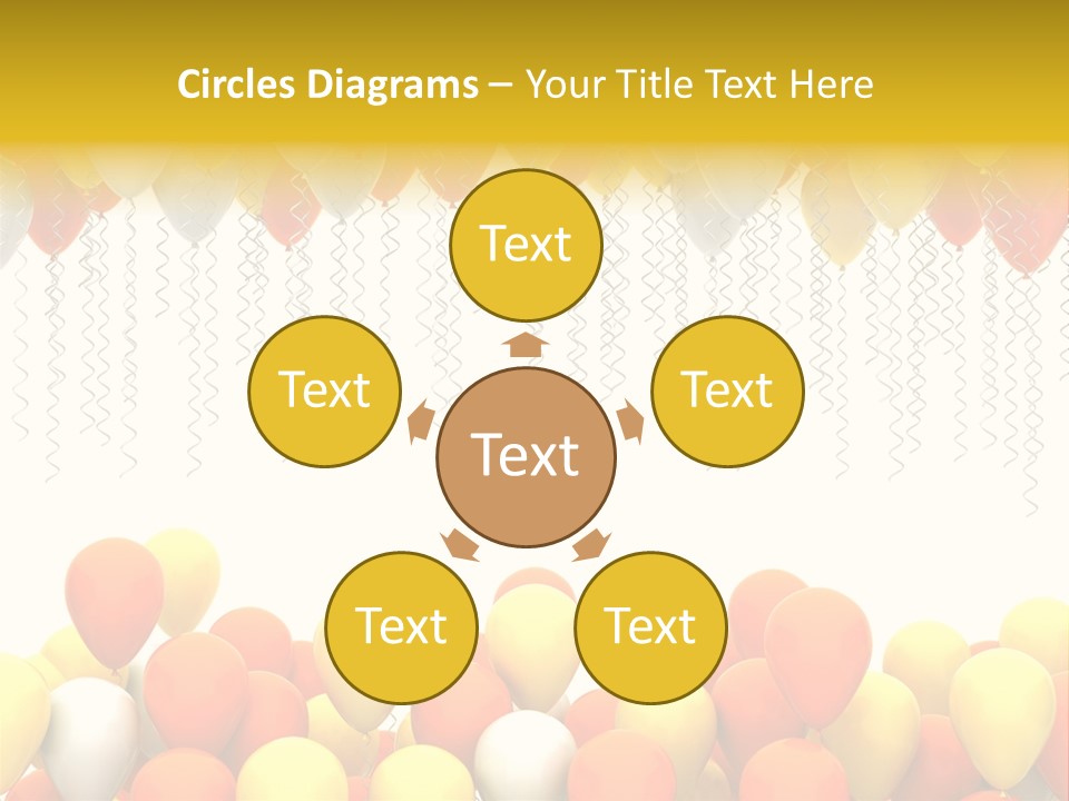 Happiness Design Holiday PowerPoint Template