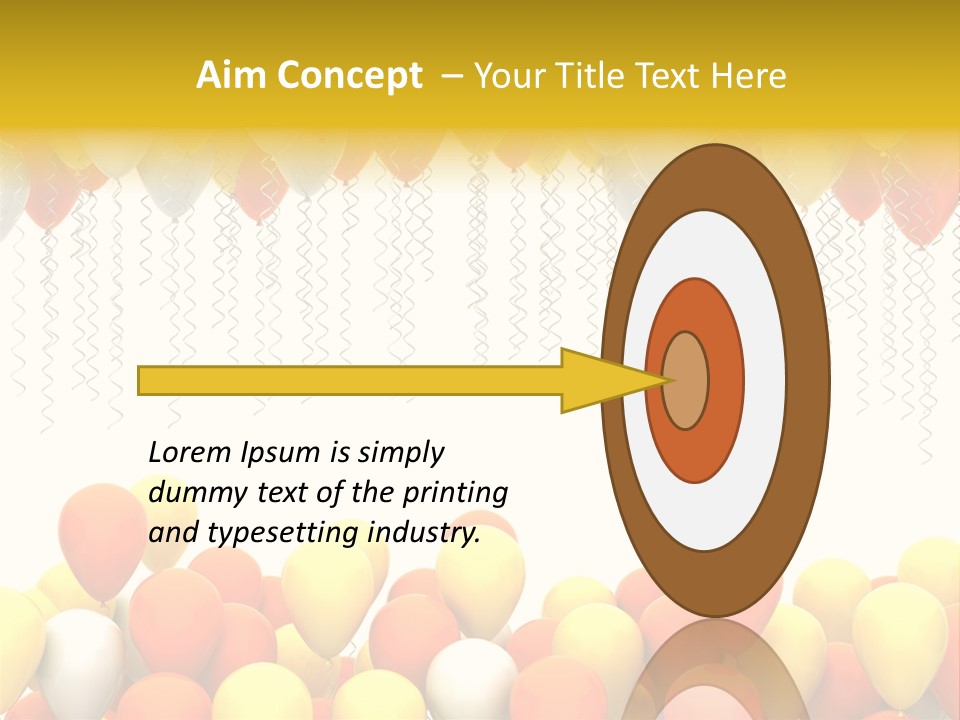 Happiness Design Holiday PowerPoint Template