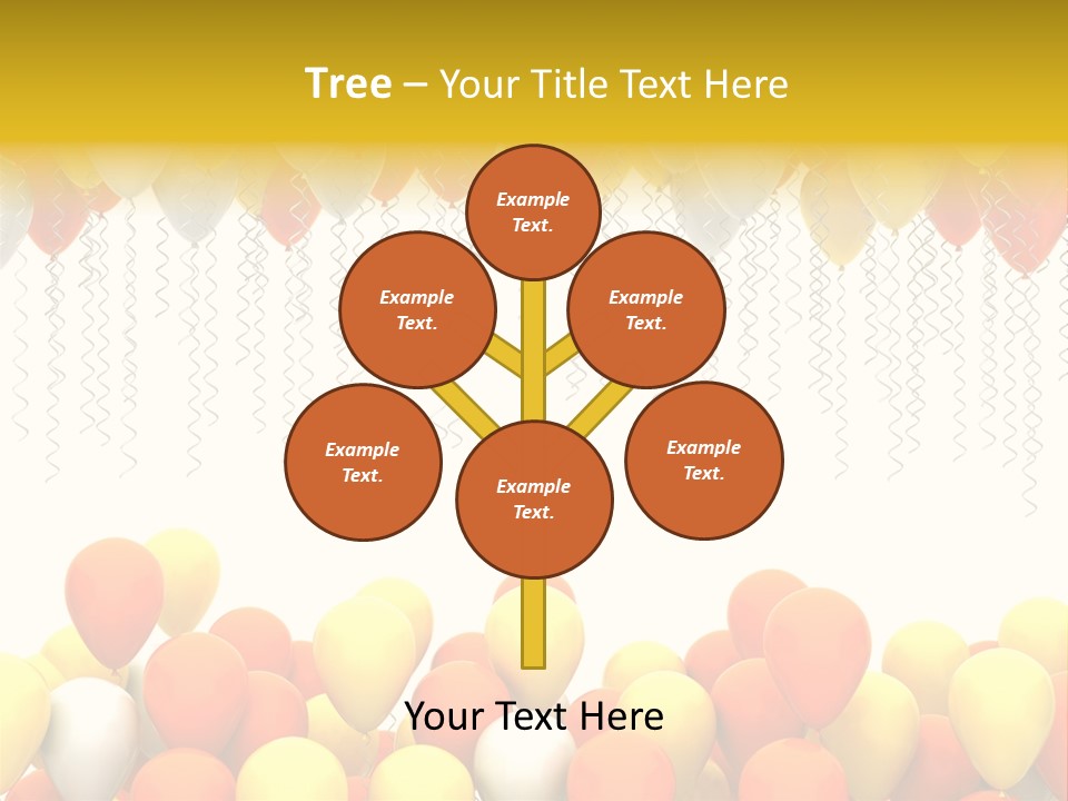 Happiness Design Holiday PowerPoint Template