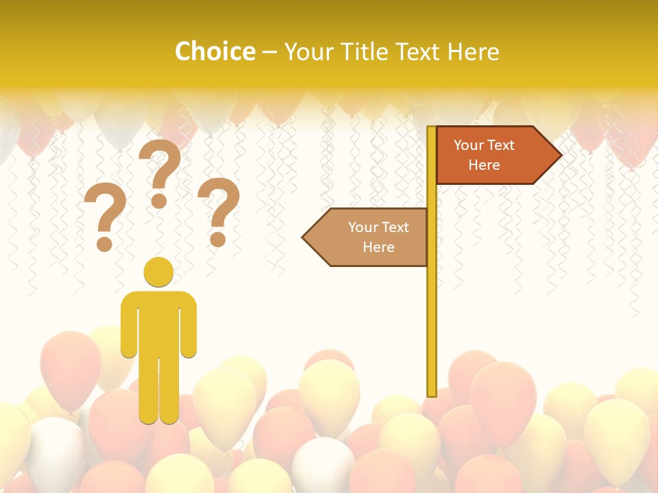 Happiness Design Holiday PowerPoint Template