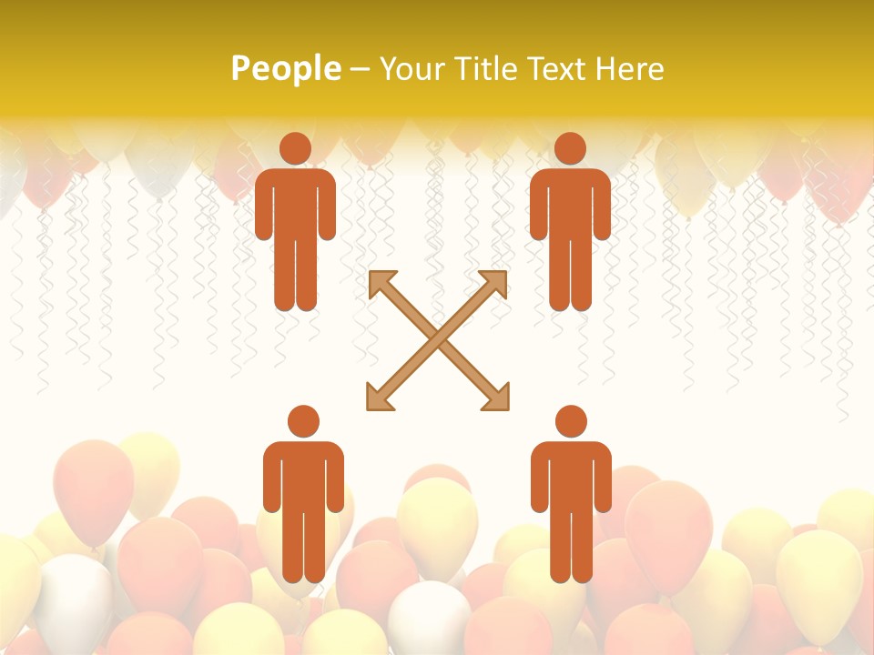 Happiness Design Holiday PowerPoint Template