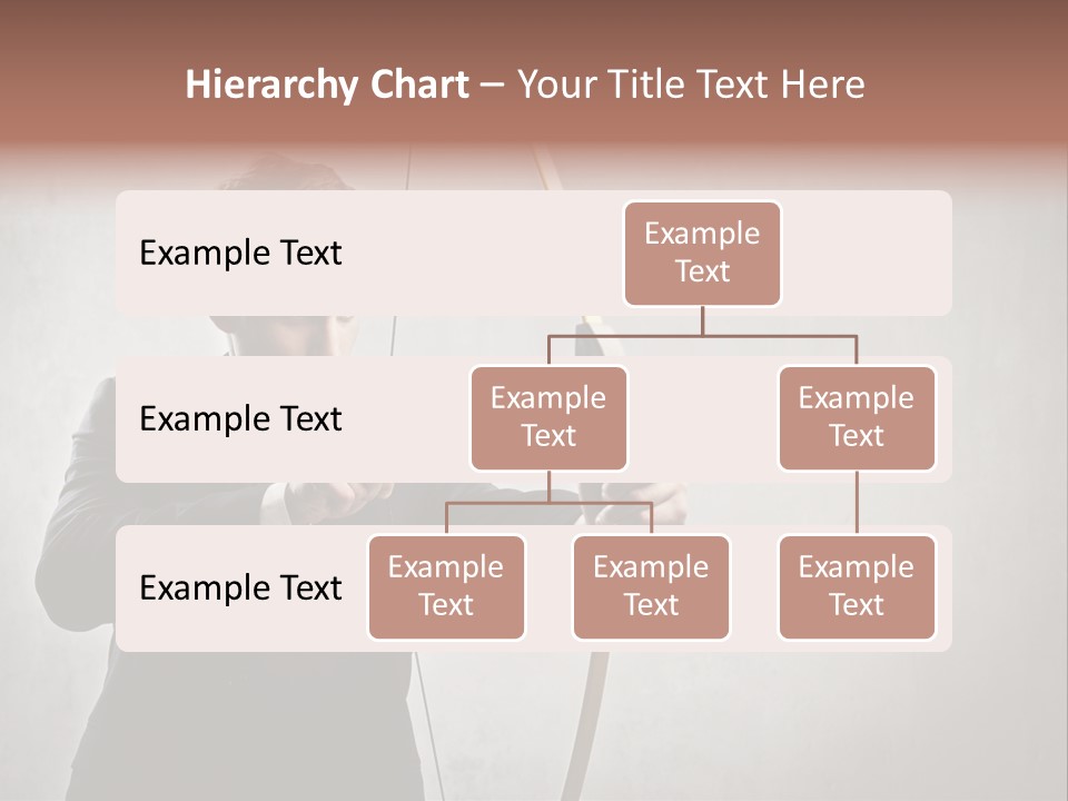 Arc Center Boy PowerPoint Template
