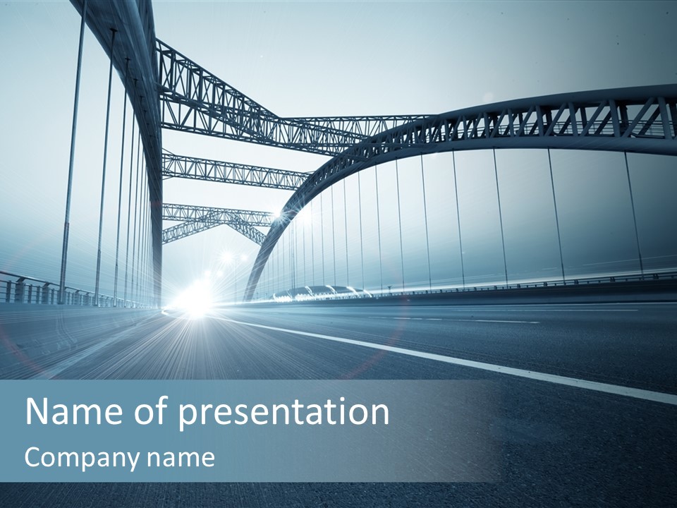 Blue Modern Shanghai PowerPoint Template