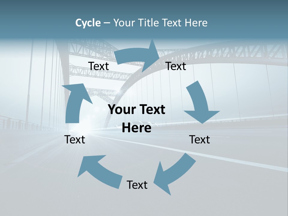 Blue Modern Shanghai PowerPoint Template