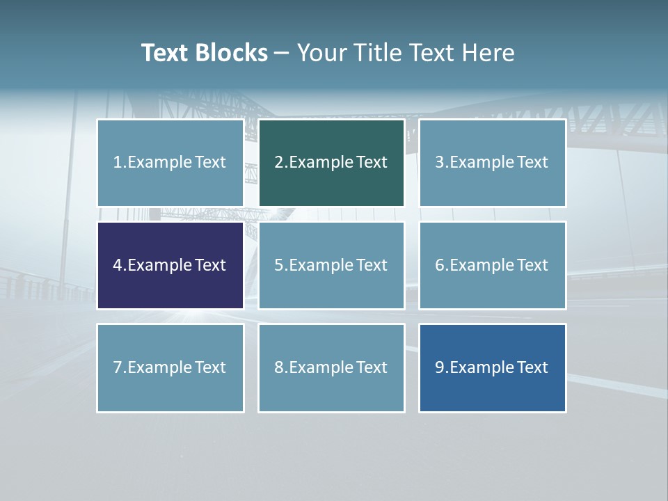 Blue Modern Shanghai PowerPoint Template