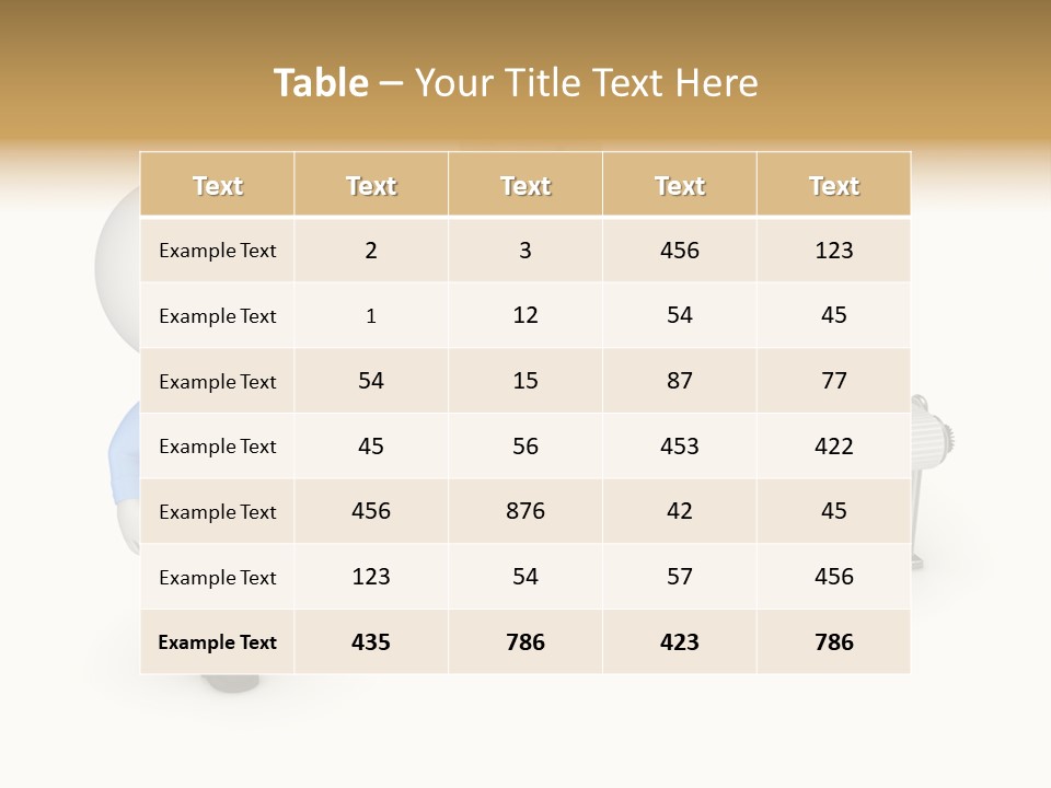 Shipment Person Production PowerPoint Template