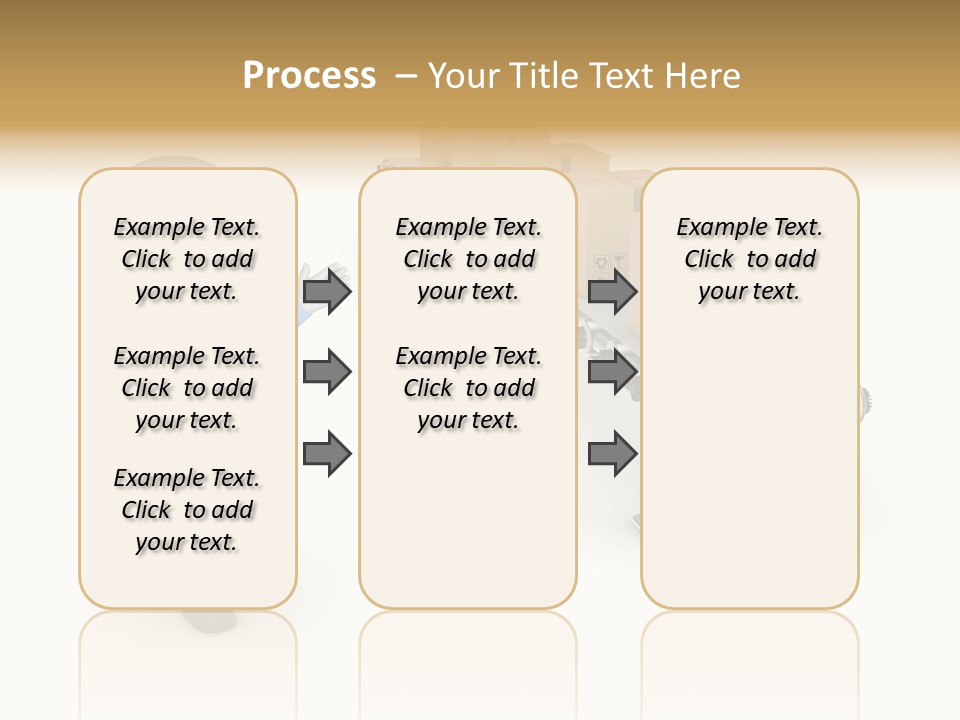Shipment Person Production PowerPoint Template