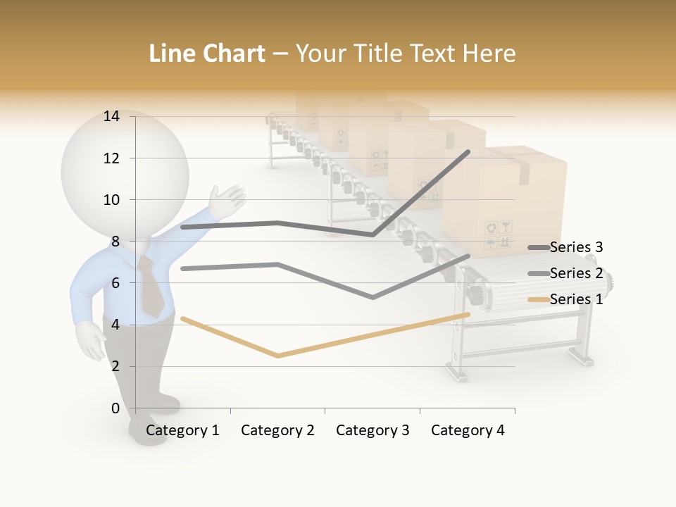 Shipment Person Production PowerPoint Template