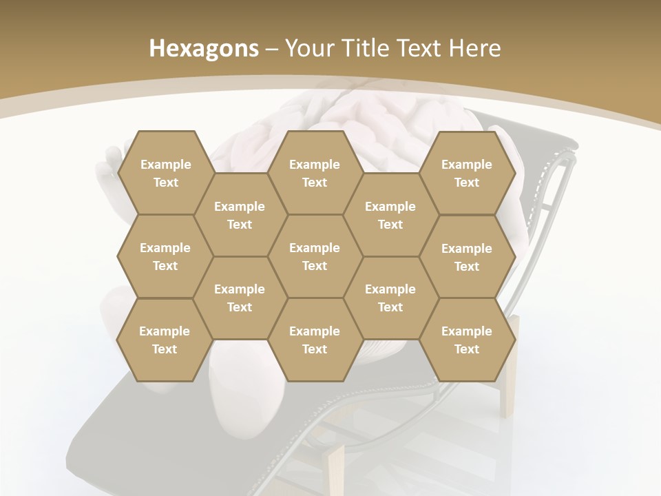 Chair Enjoy Meditation PowerPoint Template