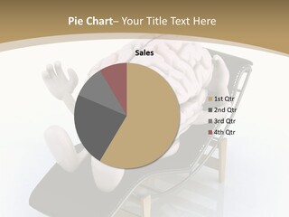 Chair Enjoy Meditation PowerPoint Template