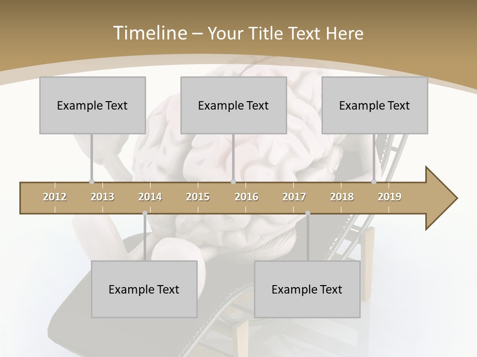 Chair Enjoy Meditation PowerPoint Template