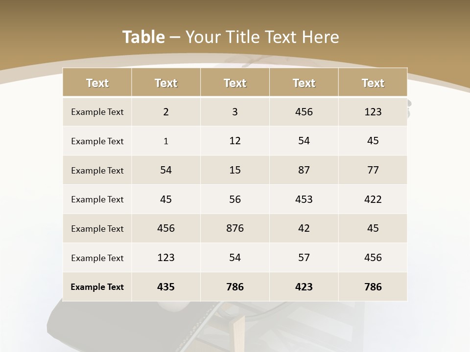 Chair Enjoy Meditation PowerPoint Template