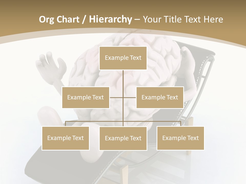 Chair Enjoy Meditation PowerPoint Template
