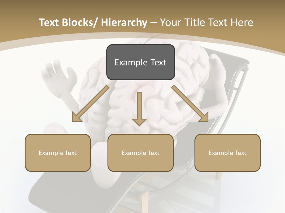 Chair Enjoy Meditation PowerPoint Template