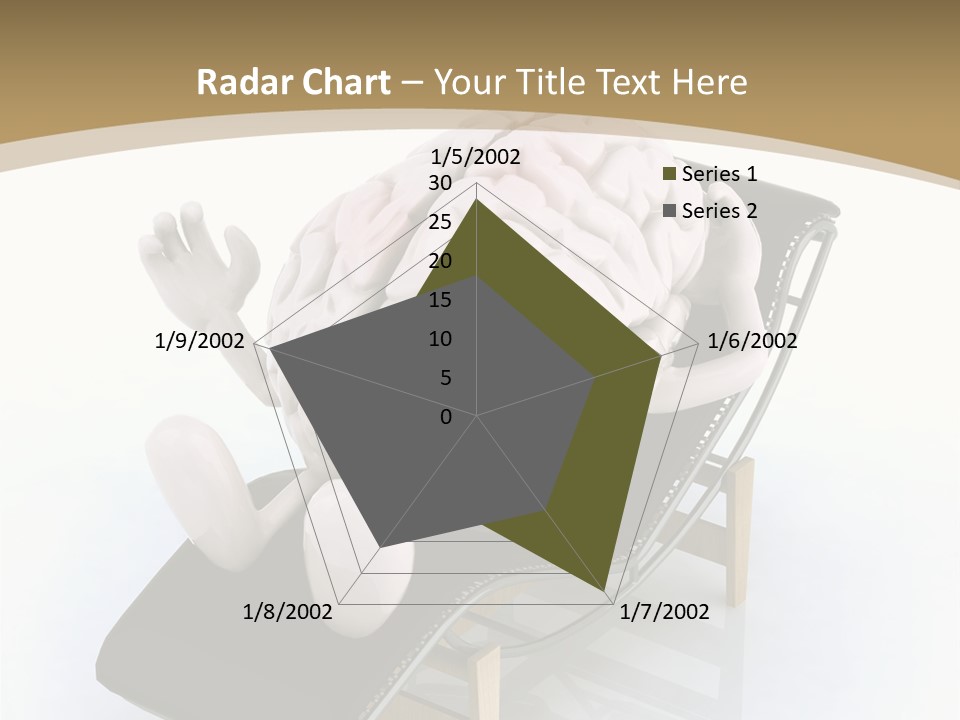 Chair Enjoy Meditation PowerPoint Template