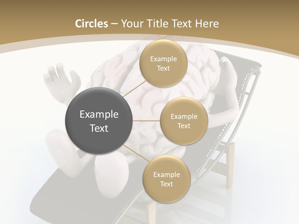 Chair Enjoy Meditation PowerPoint Template