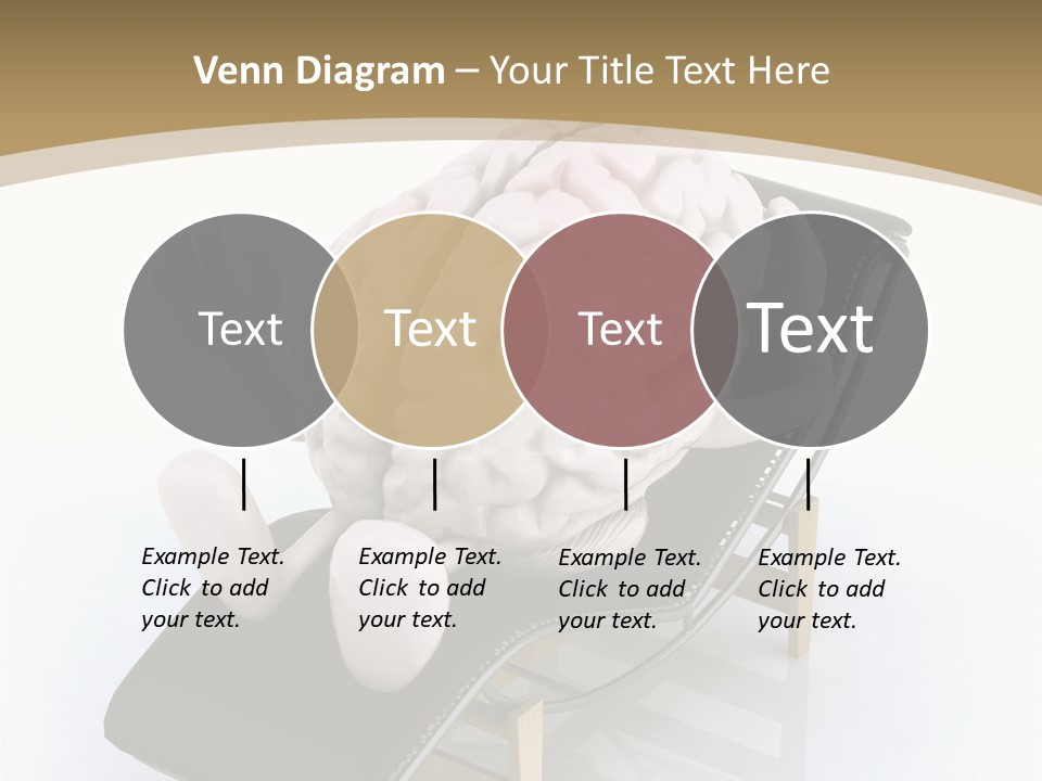 Chair Enjoy Meditation PowerPoint Template