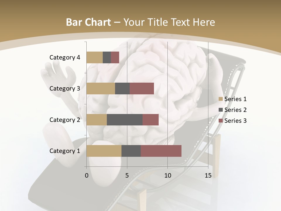 Chair Enjoy Meditation PowerPoint Template