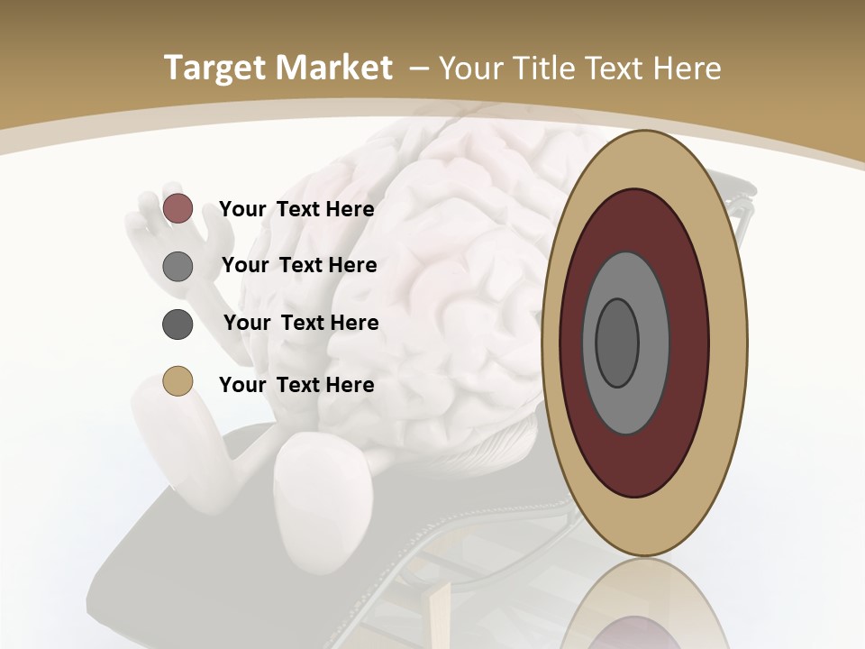 Chair Enjoy Meditation PowerPoint Template