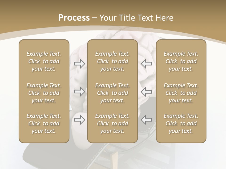 Chair Enjoy Meditation PowerPoint Template