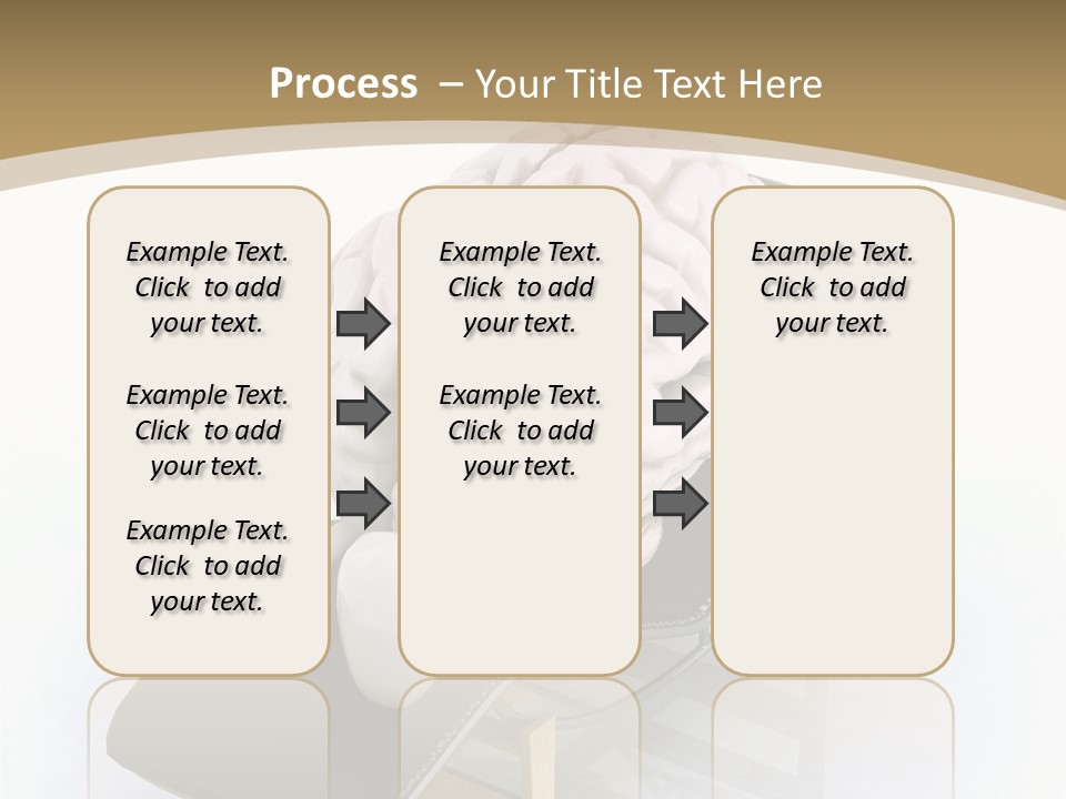 Chair Enjoy Meditation PowerPoint Template