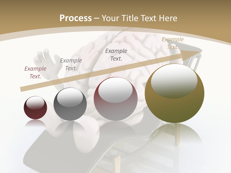 Chair Enjoy Meditation PowerPoint Template