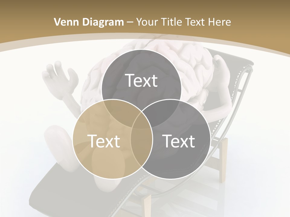 Chair Enjoy Meditation PowerPoint Template