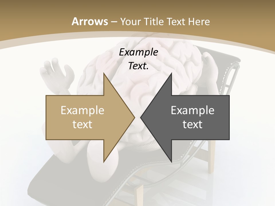 Chair Enjoy Meditation PowerPoint Template