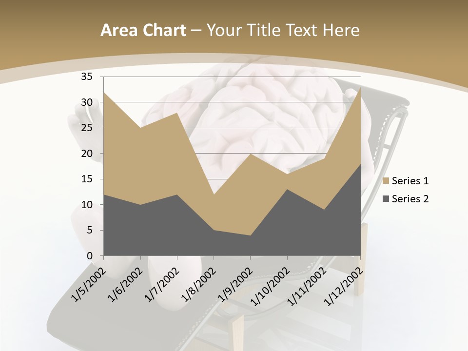 Chair Enjoy Meditation PowerPoint Template