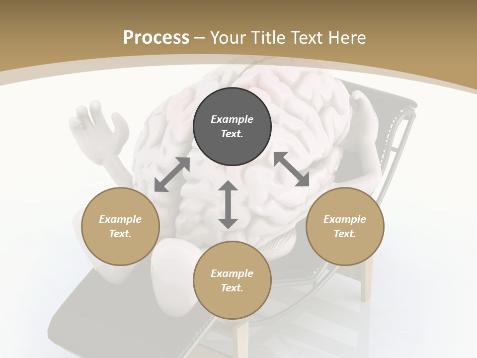 Chair Enjoy Meditation PowerPoint Template