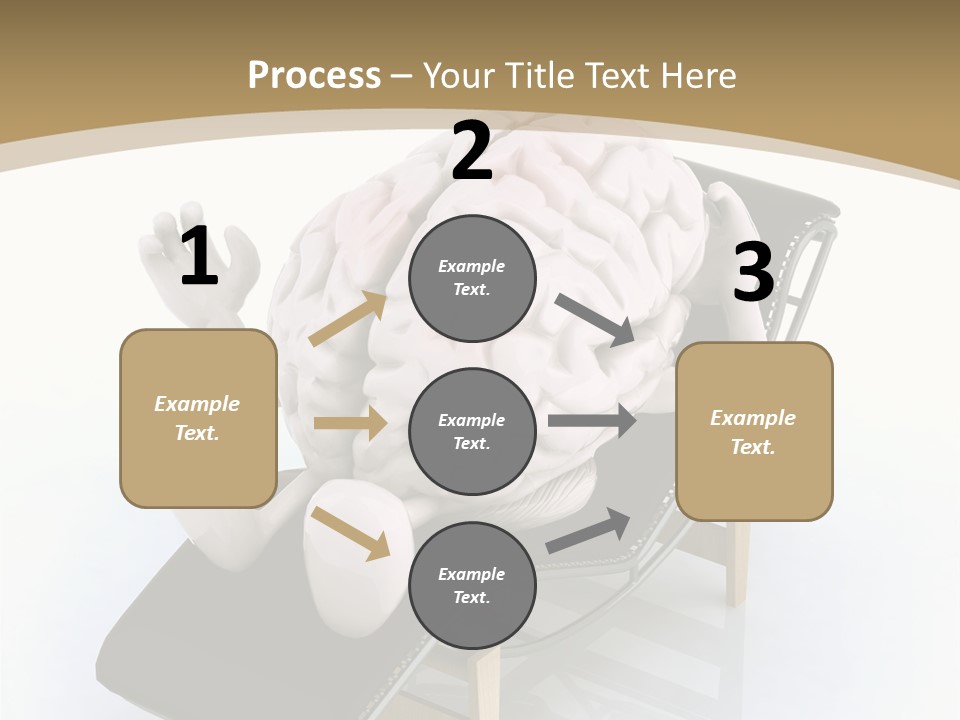 Chair Enjoy Meditation PowerPoint Template