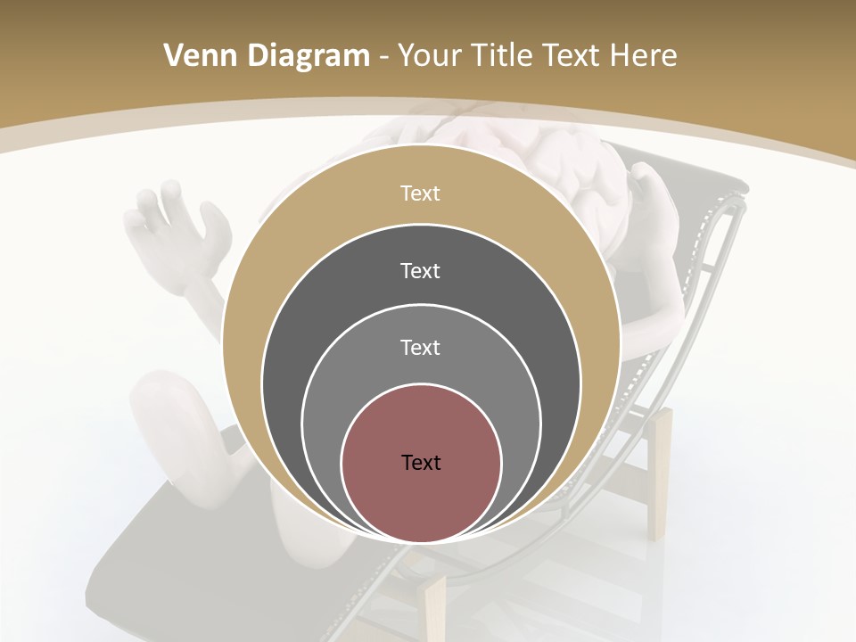 Chair Enjoy Meditation PowerPoint Template
