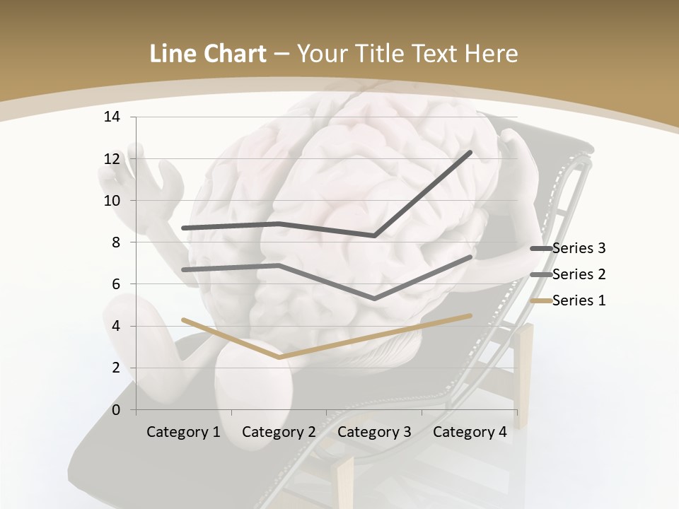 Chair Enjoy Meditation PowerPoint Template