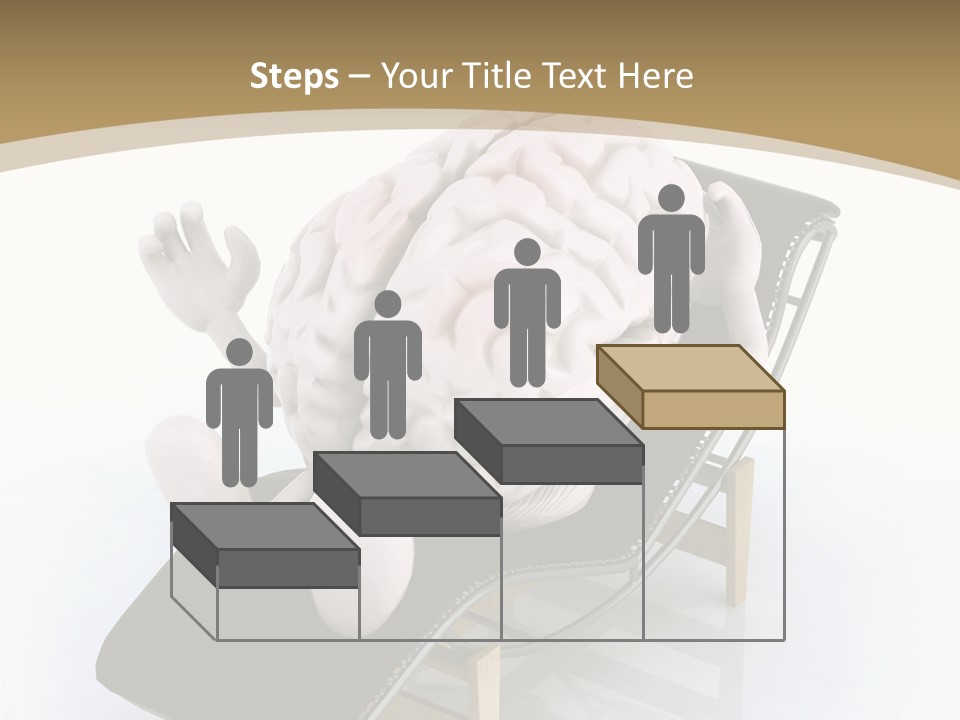 Chair Enjoy Meditation PowerPoint Template