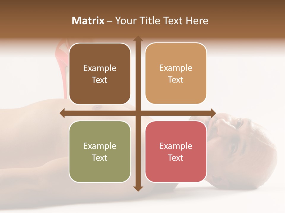 Glossy Girl Female PowerPoint Template