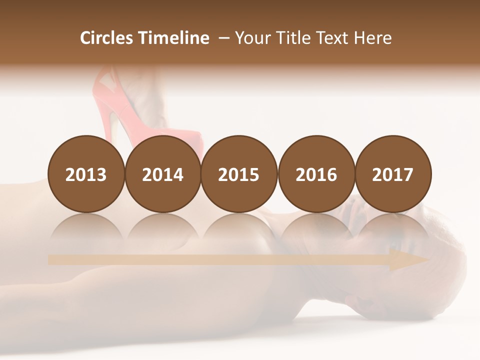 Glossy Girl Female PowerPoint Template