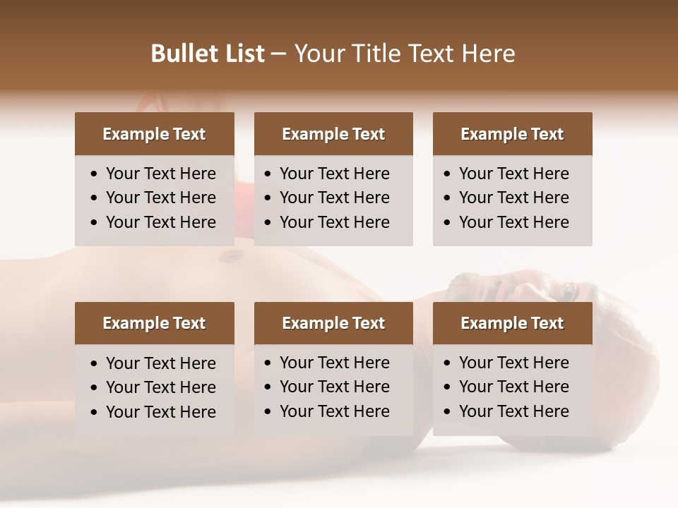 Glossy Girl Female PowerPoint Template