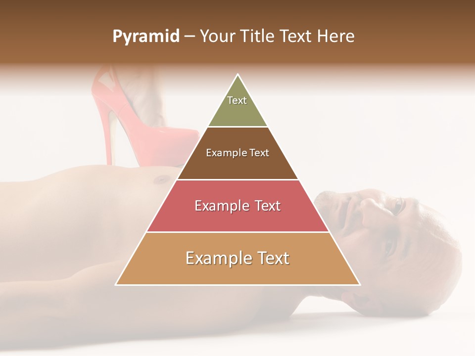 Glossy Girl Female PowerPoint Template