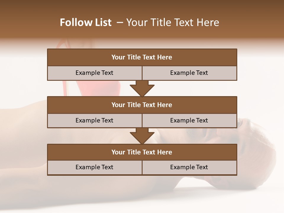 Glossy Girl Female PowerPoint Template