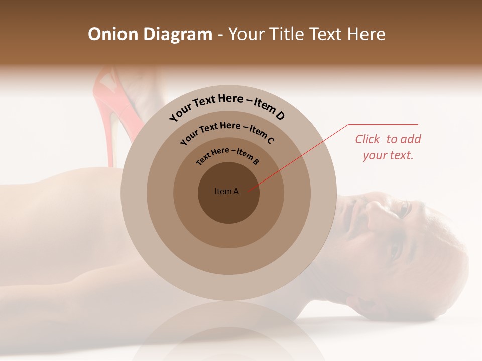 Glossy Girl Female PowerPoint Template